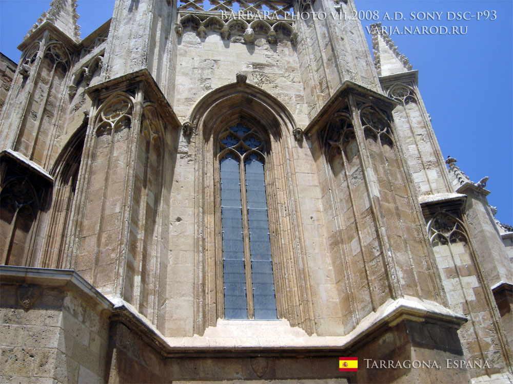 Таррагона, Catedral de Santa Maria, детализация крупный план